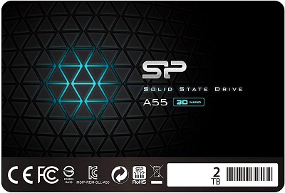 SSD Silicon Power 2TB A55 SP002TBSS3A55S25 560/530 MB/s