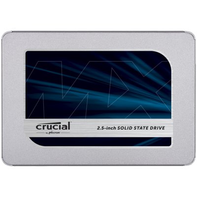 SSD Crucial 500GB MX500 CT500MX500SSD1 Read/Write: 560 MB/s / 510 MB/s