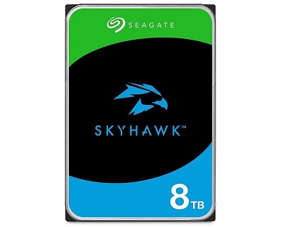 8TB Seagate ST8000VX010 SkyHawk Surveillance HDD 3.5" SATA3 256MB